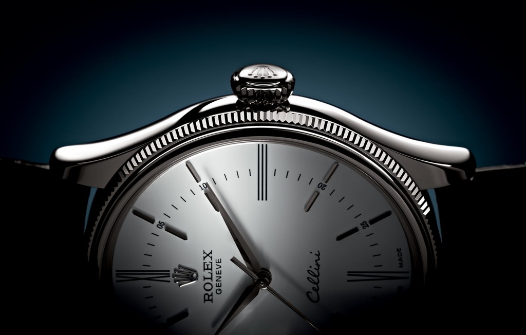 Rolex Cellini Time Replica Watches With White Dial