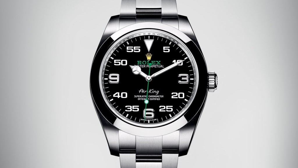 Black Dial Fake Rolex Sky-Dweller Air-King
