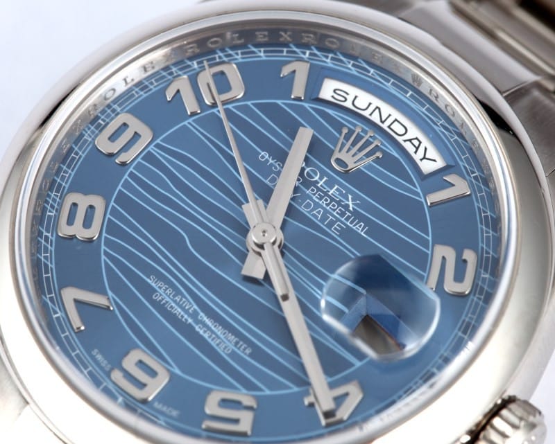 White Gold Bezels Rolex Day-Date 36 Fake Watches
